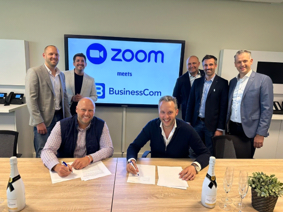 Zoom en BusinessCom tekenen distributie<wbr>overeenkomst voor Benelux en Nordics